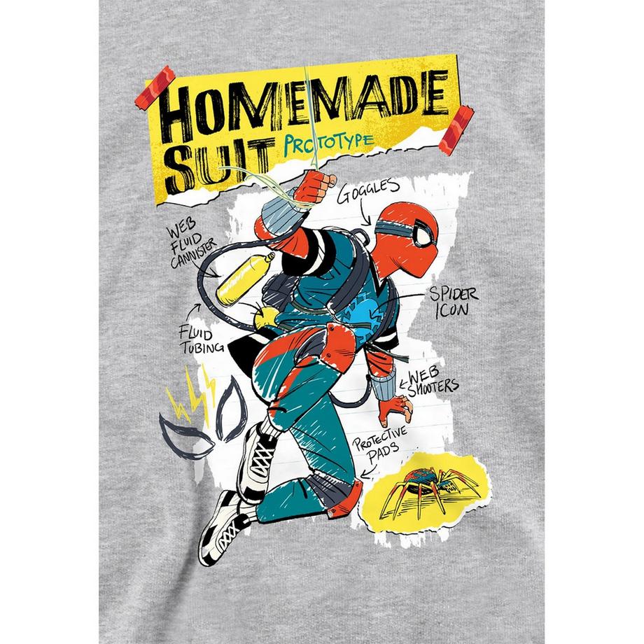 Spider-Man  Sweat À Capuche Friendly Neighborhood Homemade Suit 