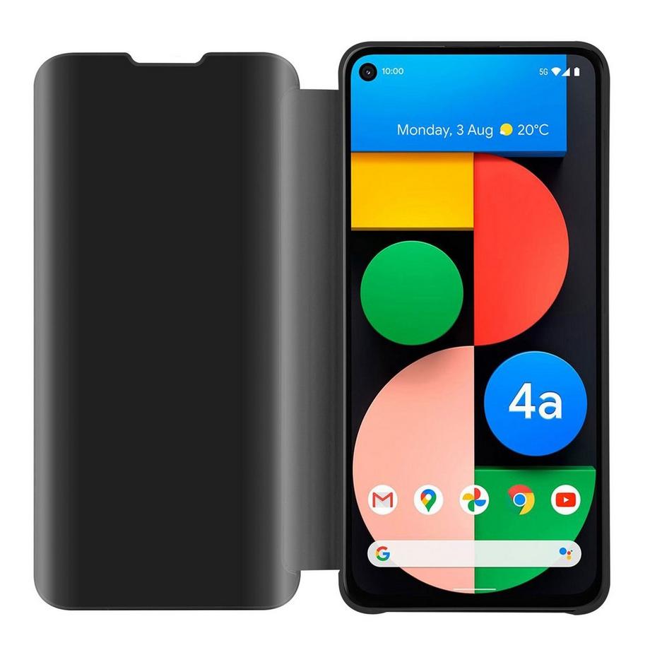 Cadorabo  Hülle für Google PIXEL 4A Spiegel Standfunktion 360 Grad Schutz 