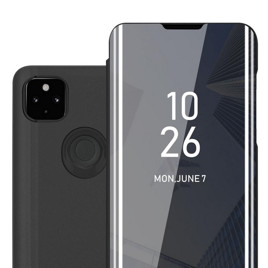 Cadorabo  Hülle für Google PIXEL 4A Spiegel Standfunktion 360 Grad Schutz 