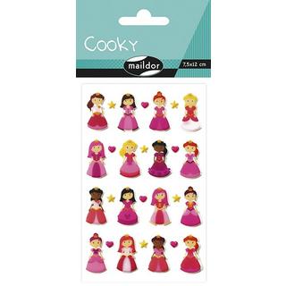 Clairefontaine  Clairefontaine Cooky, Sach 1 pl 7,5x12cm, Princesses 2 