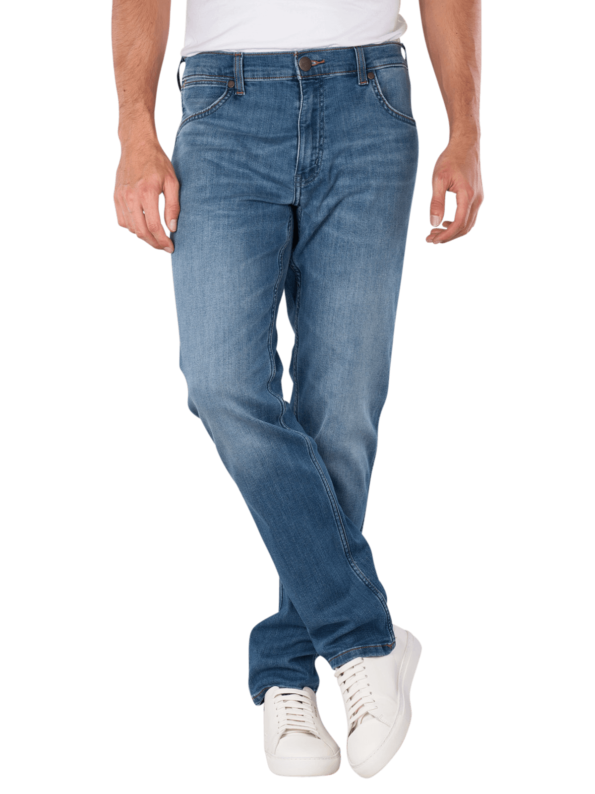 Wrangler Greensboro Regular Straight Fit Jeans  