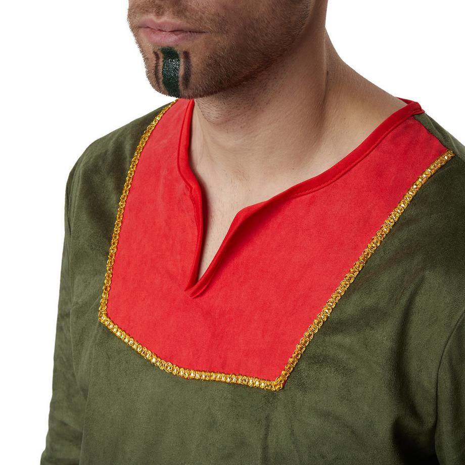 Tectake  Herrenkostüm Schweigsamer Mohikaner 