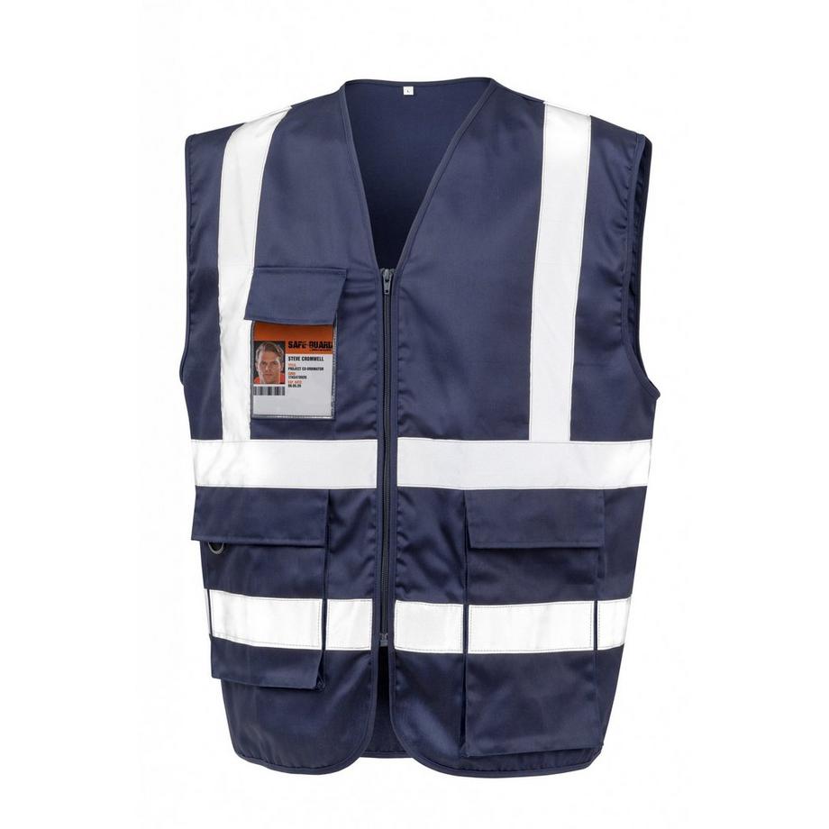 gilet di sicurezza con cerniera