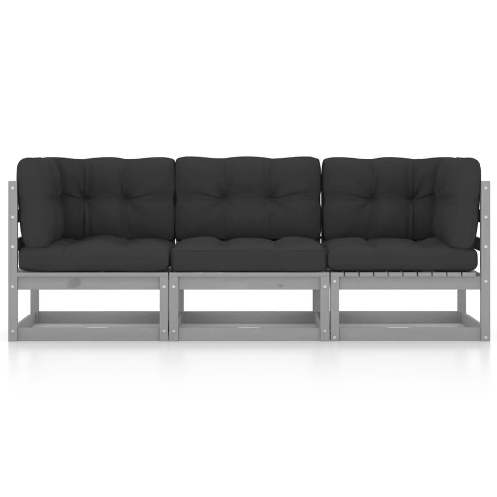 VidaXL Gartensofa kiefernholz  