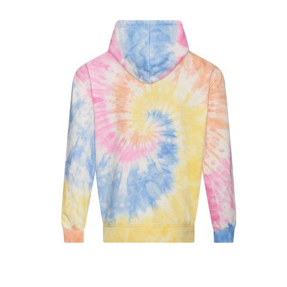 AWDis Felpa con cappuccio Tie-Dye  