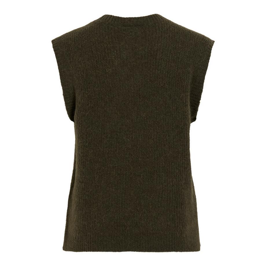 VILA Pull col rond sans manches  