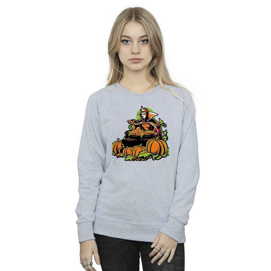 Disney Sweatshirt Halloween Imprimé Citrouille  
