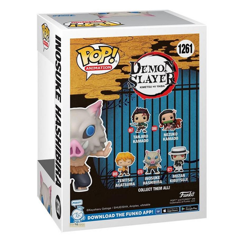 Funko  Figurine POP Demon Slayer Kimetsu no Yaiba Inosuke Hashibira Exclusif 