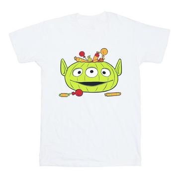 Alien Pumpkin Basket TShirt  Halloween