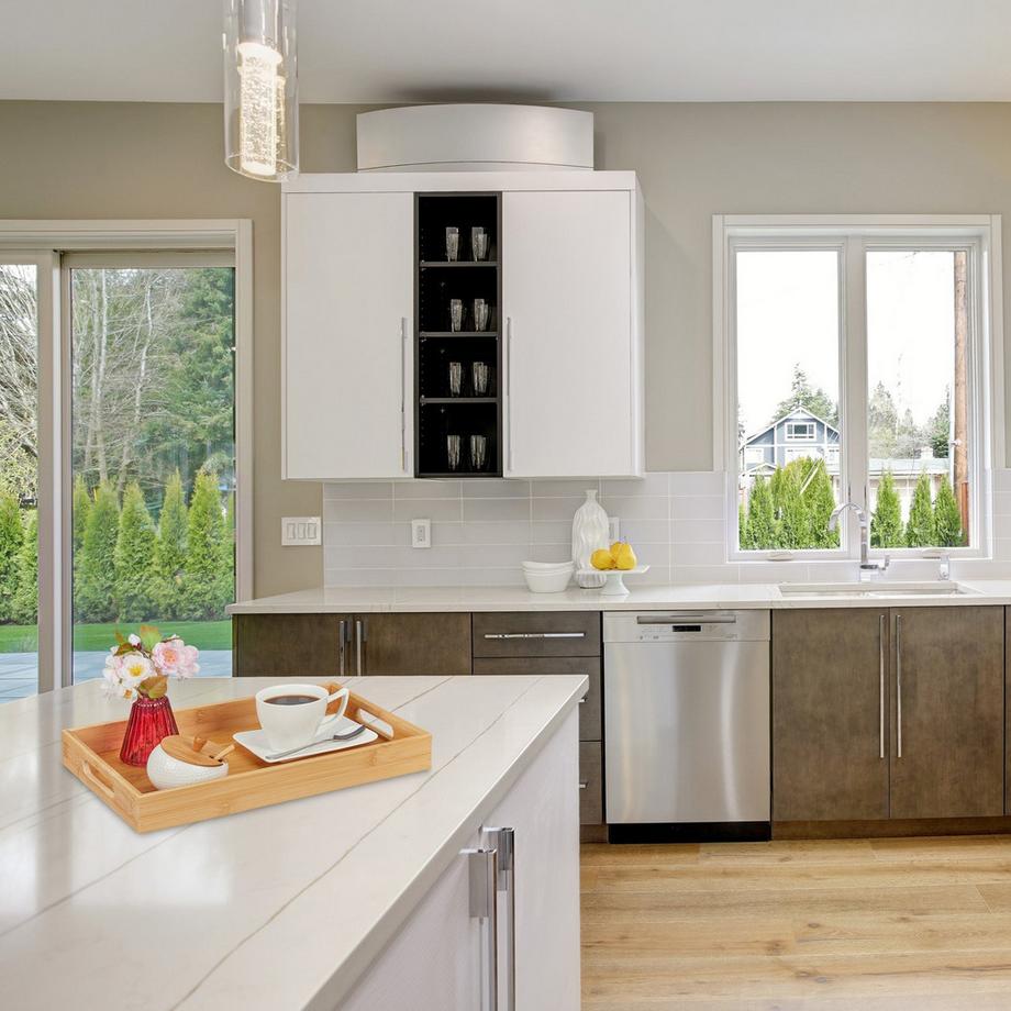 Northio  Vassoio da portata in bambù 