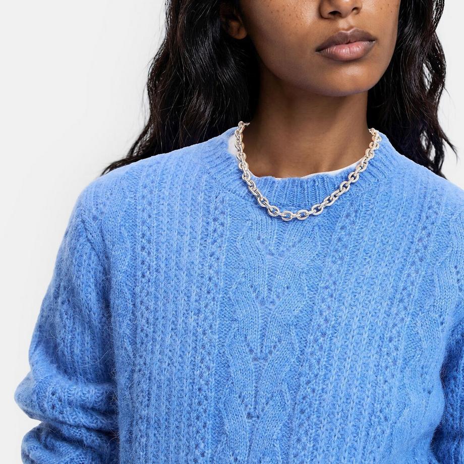 La Redoute Collections Pull en maille ajourée  