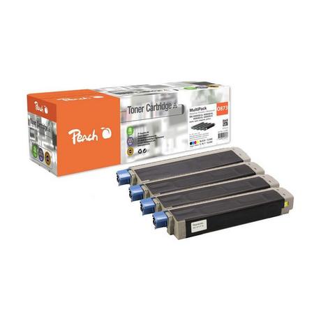 Peach  Tonerset OKI MC853 XL 
