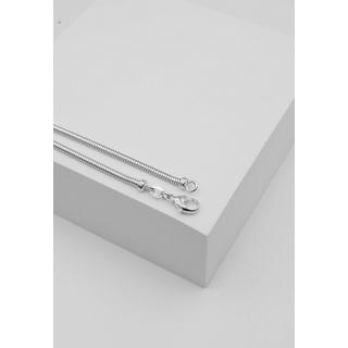 MUAU Schmuck  Collier Schlange Weissgold 750, 2.4mm, 45cm 