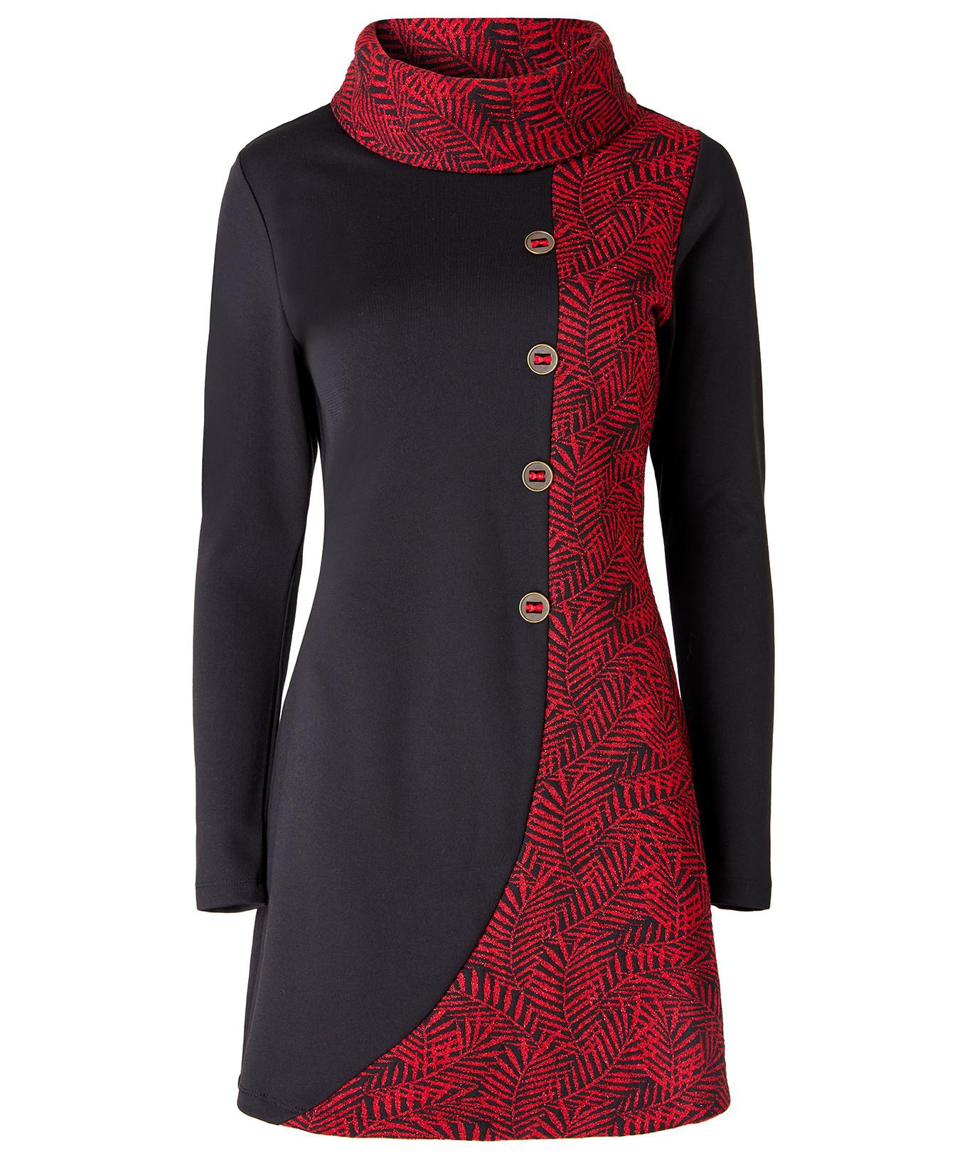 Joe Browns Tunica Jacquard Collo a Cascata  