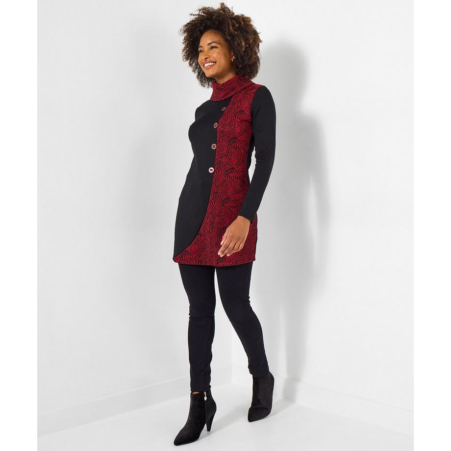 Joe Browns Tunica Jacquard Collo a Cascata  