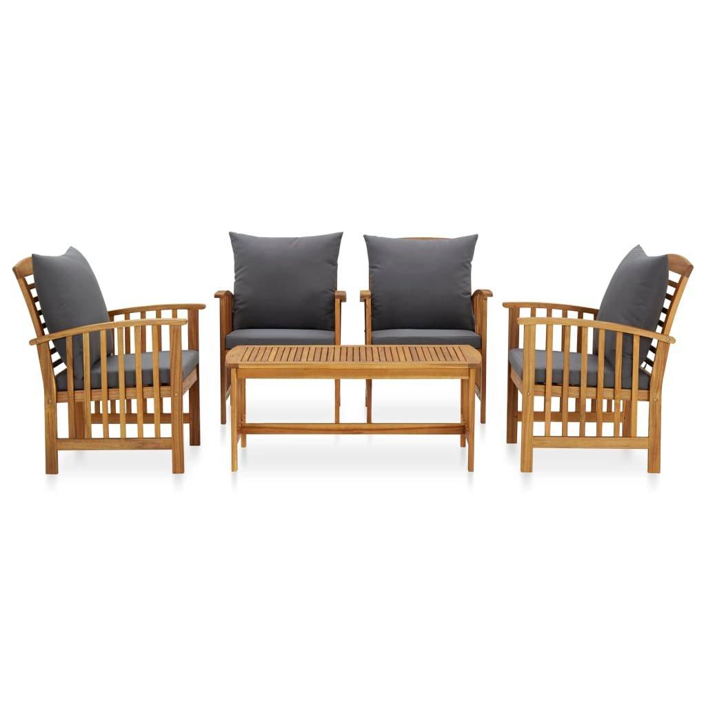 VidaXL Garten-lounge-set holz  