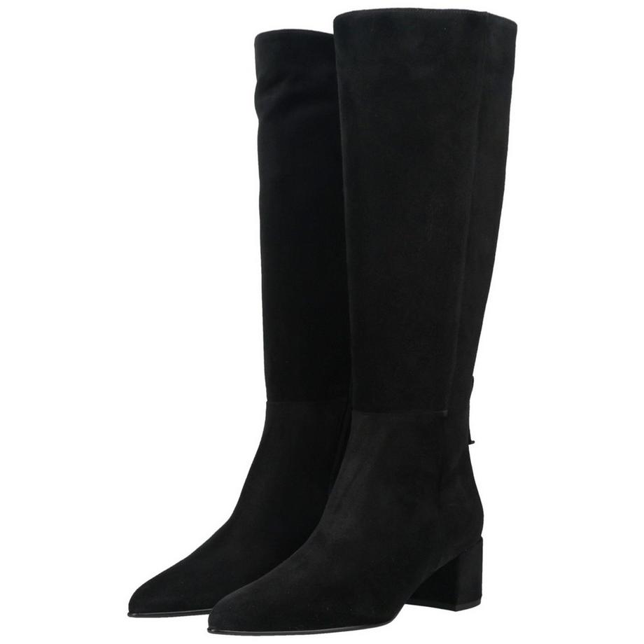 Högl Knielange Stiefel mit Blockabsatz  