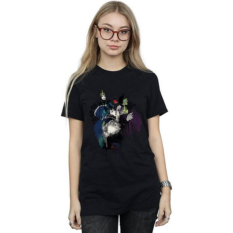 Disney Villains T-Shirt Stampa Schizzo  