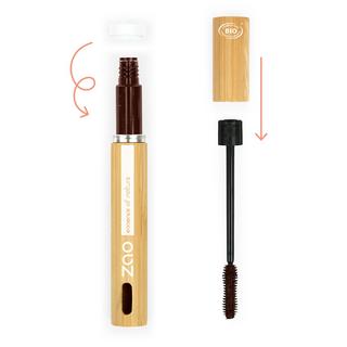 ZAO MAKEUP  Mascara Velours - Certifié bio, vegan et rechargeable 