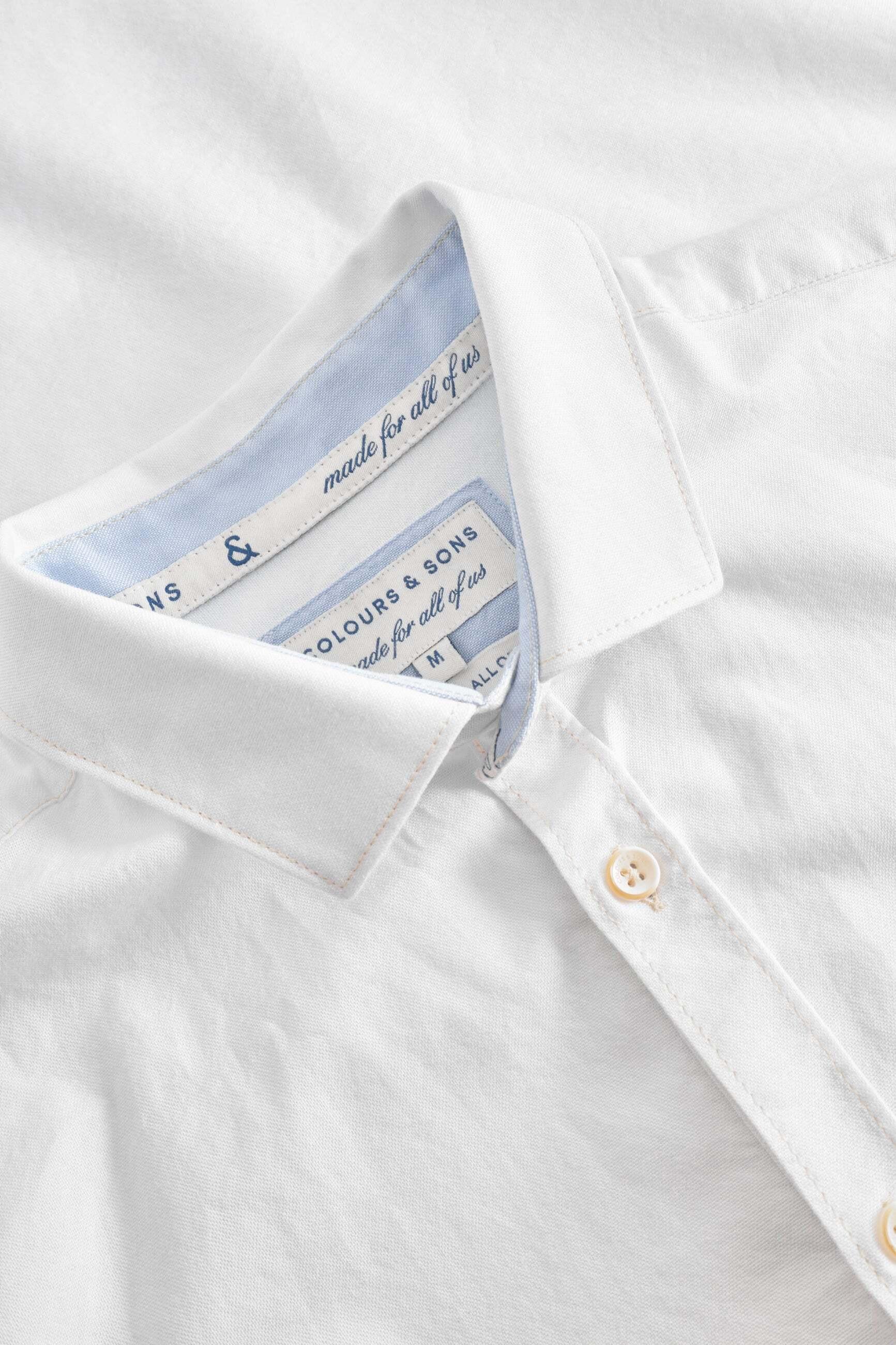 Colours & Sons  Langarmhemd Shirt-Soft Oxford 