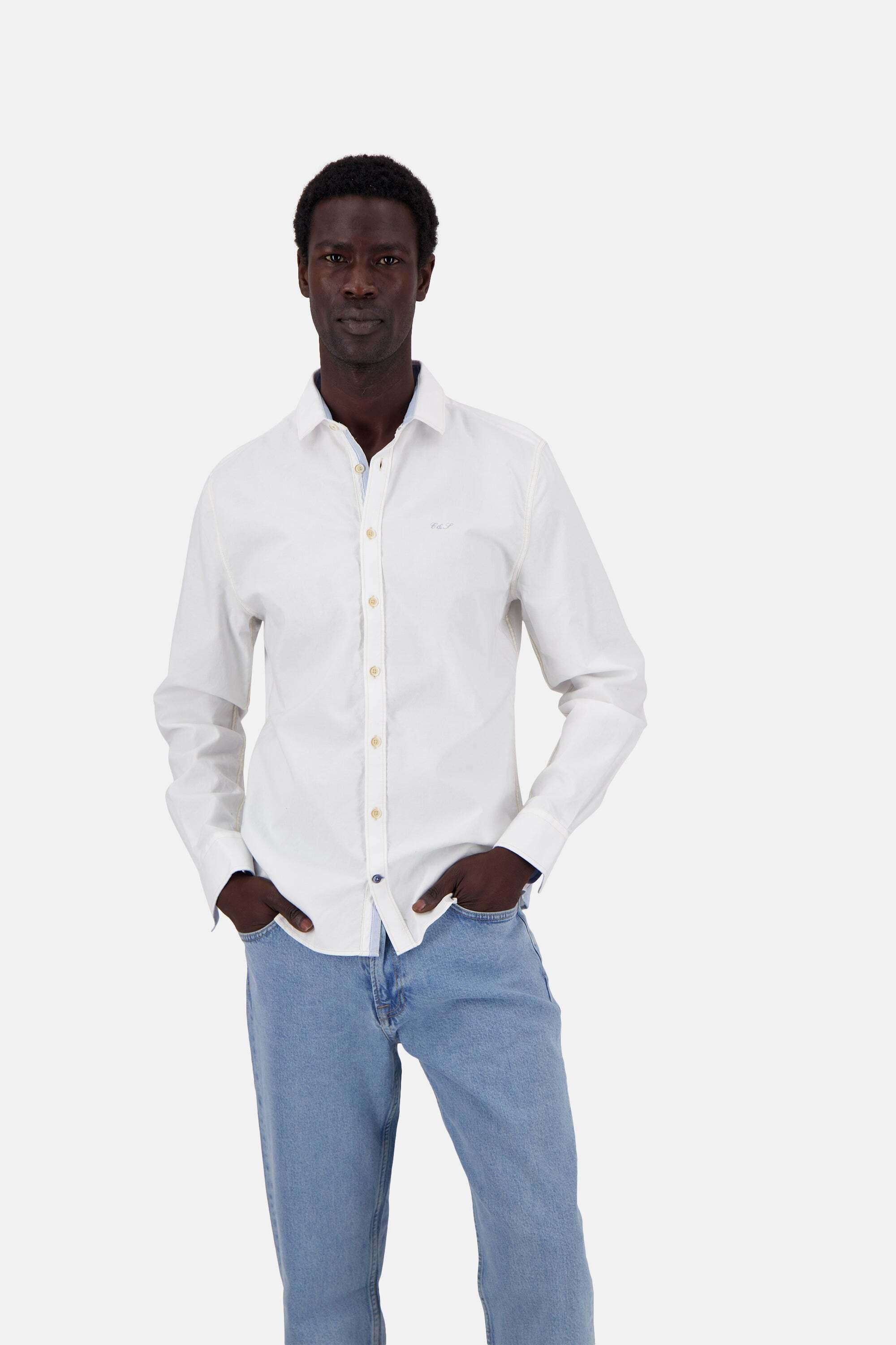 Colours & Sons  Langarmhemd Shirt-Soft Oxford 