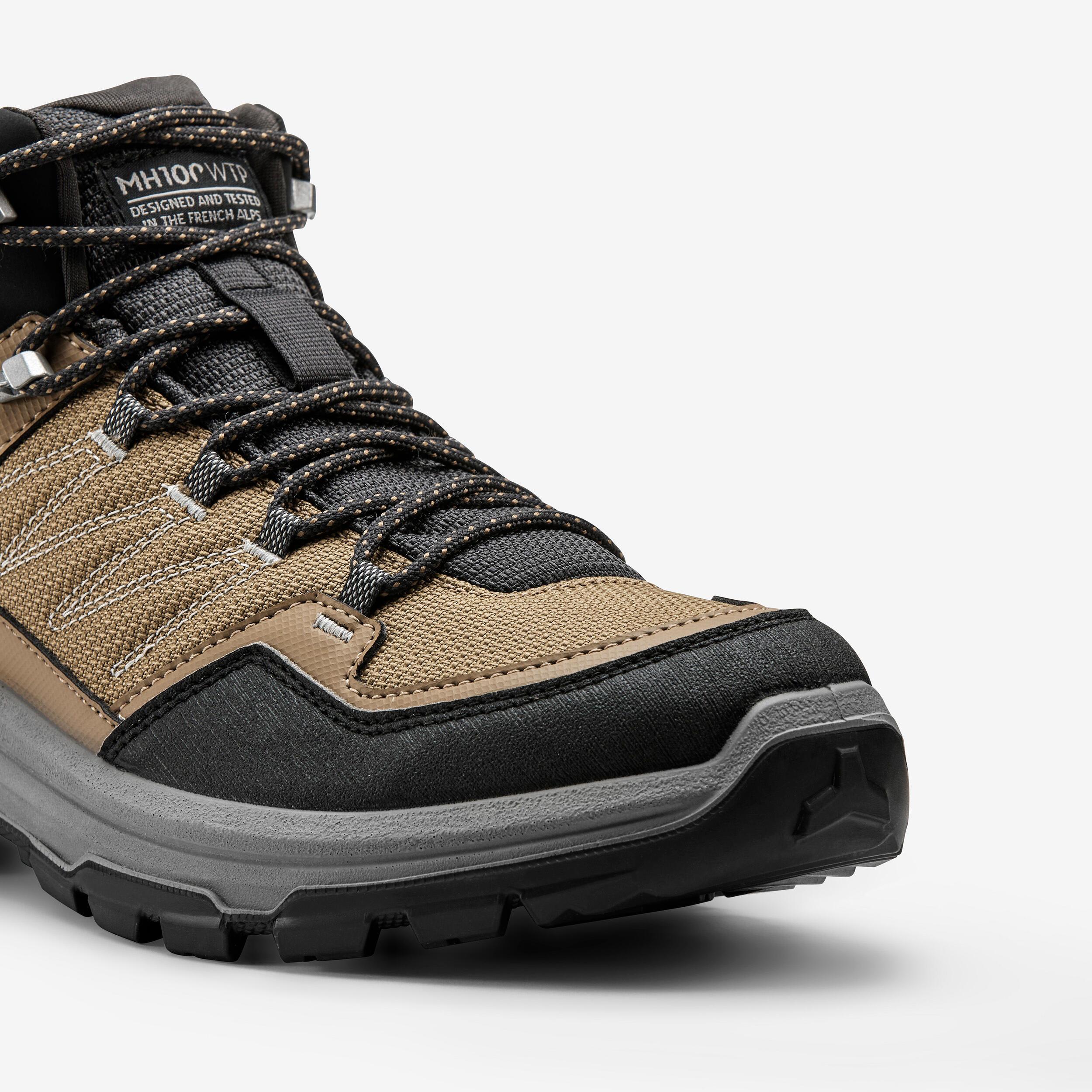 QUECHUA  Scarpe sportive uomo semi-alte impermeabili trekking 