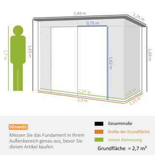 Outsunny Gerätehaus  