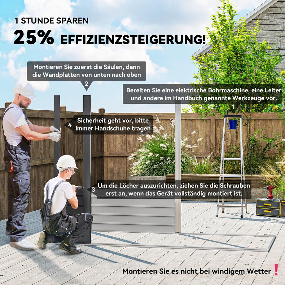 Outsunny Gerätehaus  