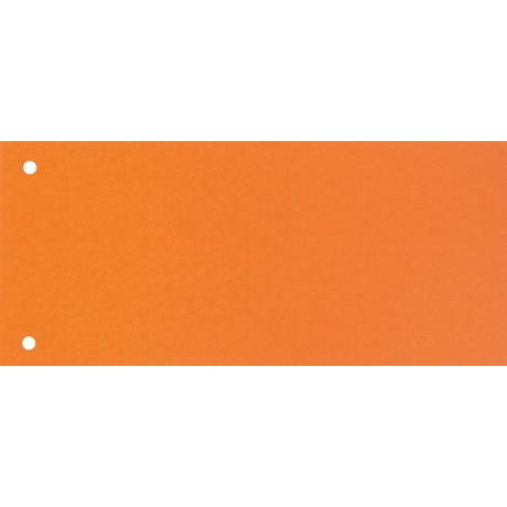 Biella BIELLA Trennstreifen Karton 2 Loch 19919035 orange, 24x10.5cm 100 Stk.  