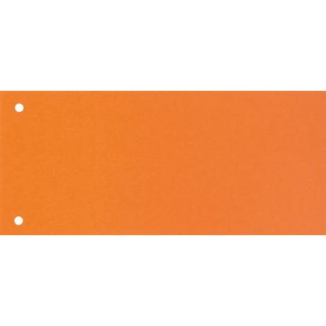 Biella BIELLA Trennstreifen Karton 2 Loch 19919035 orange, 24x10.5cm 100 Stk.  