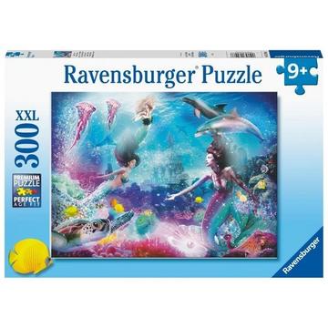 Puzzle Ravensburger Im Reich der Meerjungfrauen 300 Teile XXL
