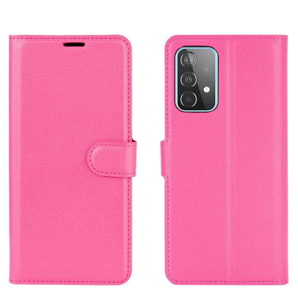 Cover-Discount  Galaxy A52 - Leder Etui Hülle 