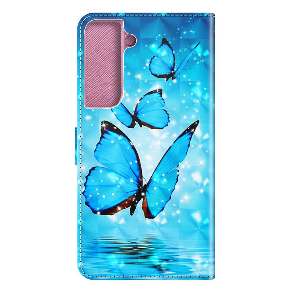 Cover-Discount  Galaxy S22 - Etui Glitzer Effekt 