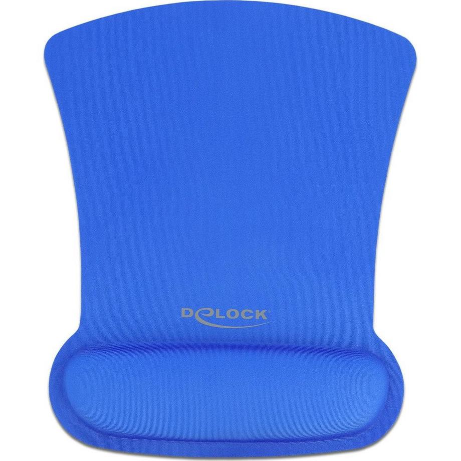 DeLock  ERGONOMISCHE MAUSMATTE MIT HANDBALLENAUFLAGE, BLAU BLAU 