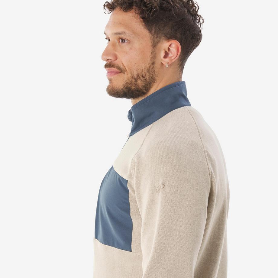 QUECHUA Pull de randonnée 1/2 Zip  