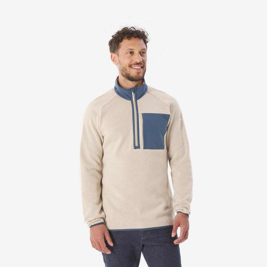 QUECHUA Pull de randonnée 1/2 Zip  