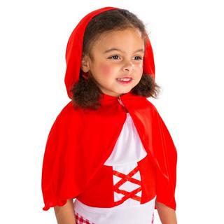 Tectake  Grazioso costume per bambini da Cappuccetto rosso 