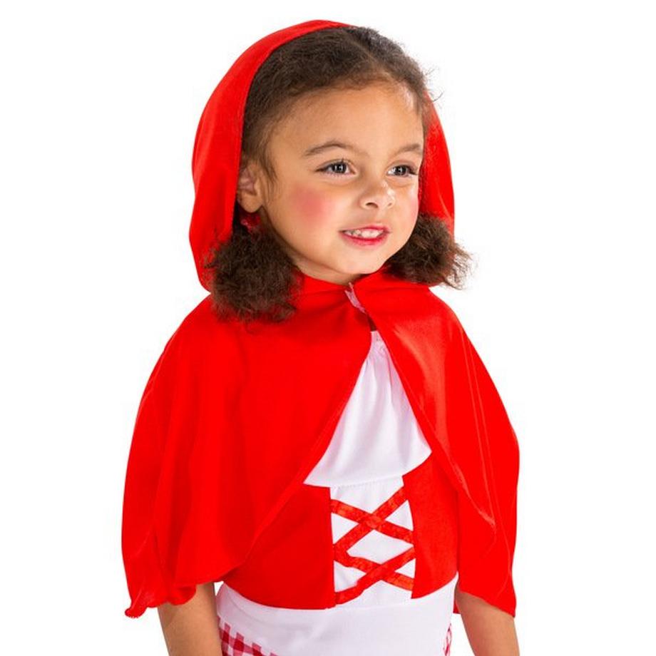 Tectake  Grazioso costume per bambini da Cappuccetto rosso 