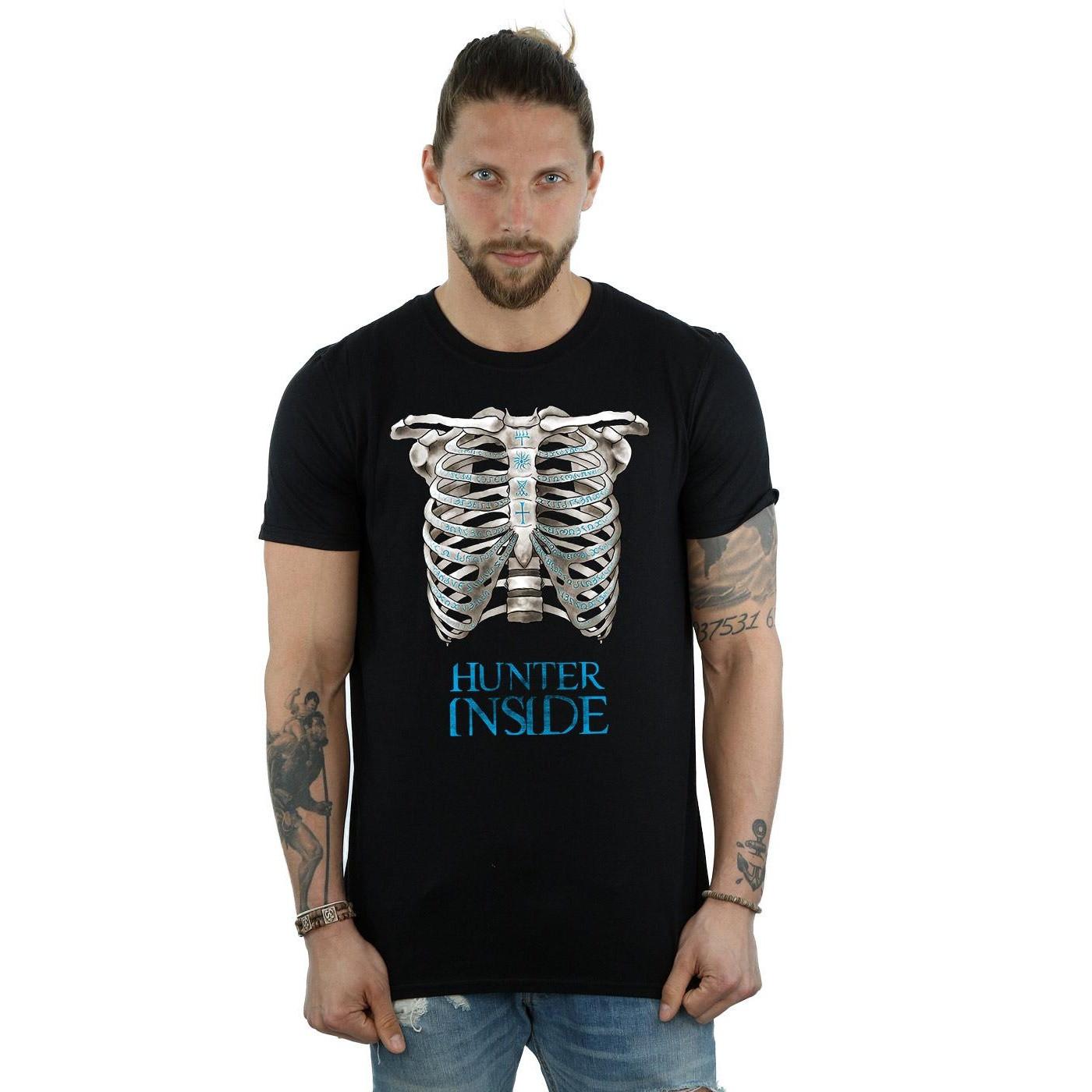 Supernatural Hunter Inside Bedrucktes T-Shirt  