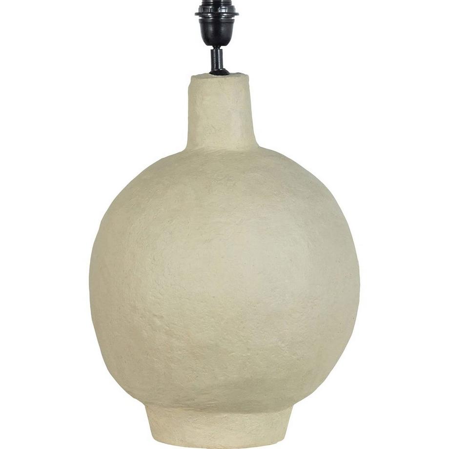 Base della lampada Ios in cartapesta naturale