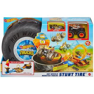 Hot Wheels  Monster Trucks Stunt-Reifen Spielset (1:64) 