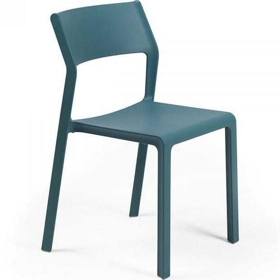 Sedia da giardino Trill Bistrot azzurra