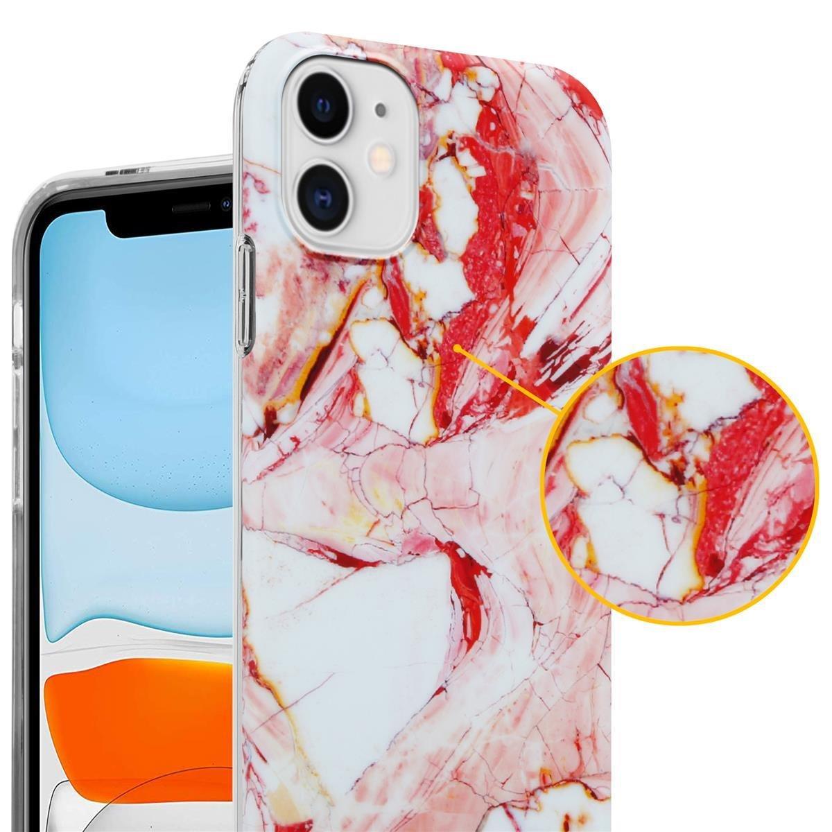 Cadorabo  Housse compatible avec Apple iPhone 11 - Coque de protection en silicone TPU avec motif mosaïque 