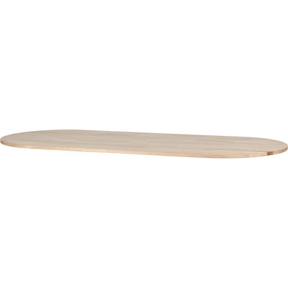 mutoni Plateau de table Tablo Oval chêne FSC naturel 220x90  