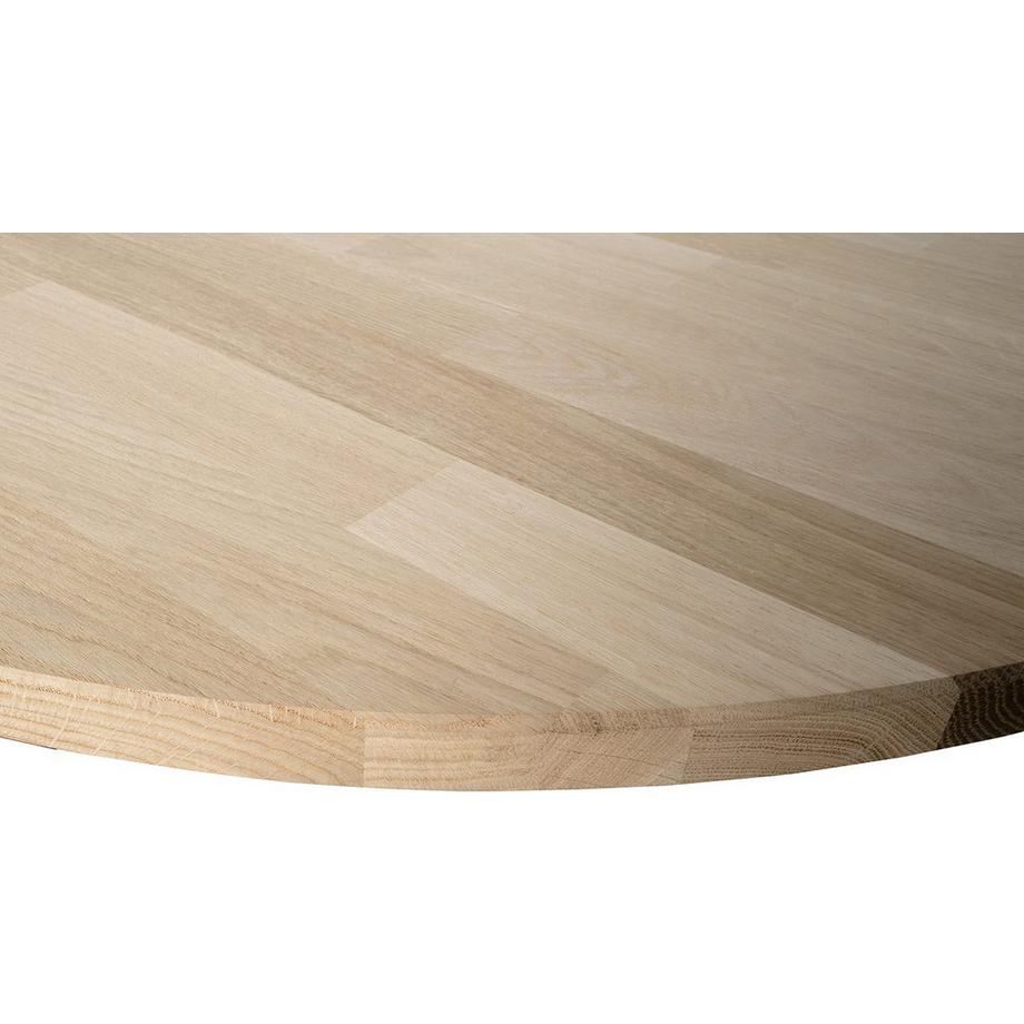mutoni Plateau de table Tablo Oval chêne FSC naturel 220x90  