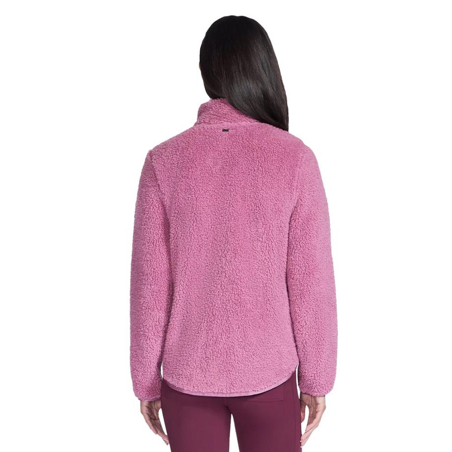 SKECHERS Veste Teddy à Col Montant  