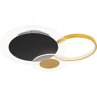 mutoni Plafonnier Senna métal noir mat LED  