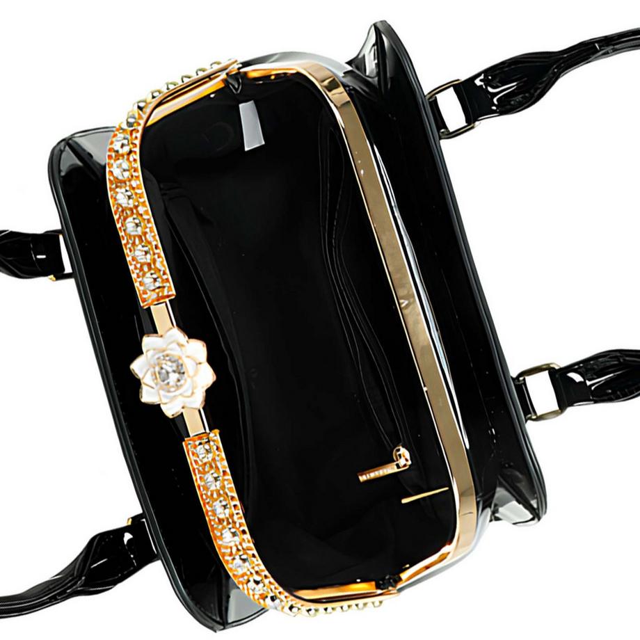 Gallantry Sac à Main de Soirée pour Femme Vernis  