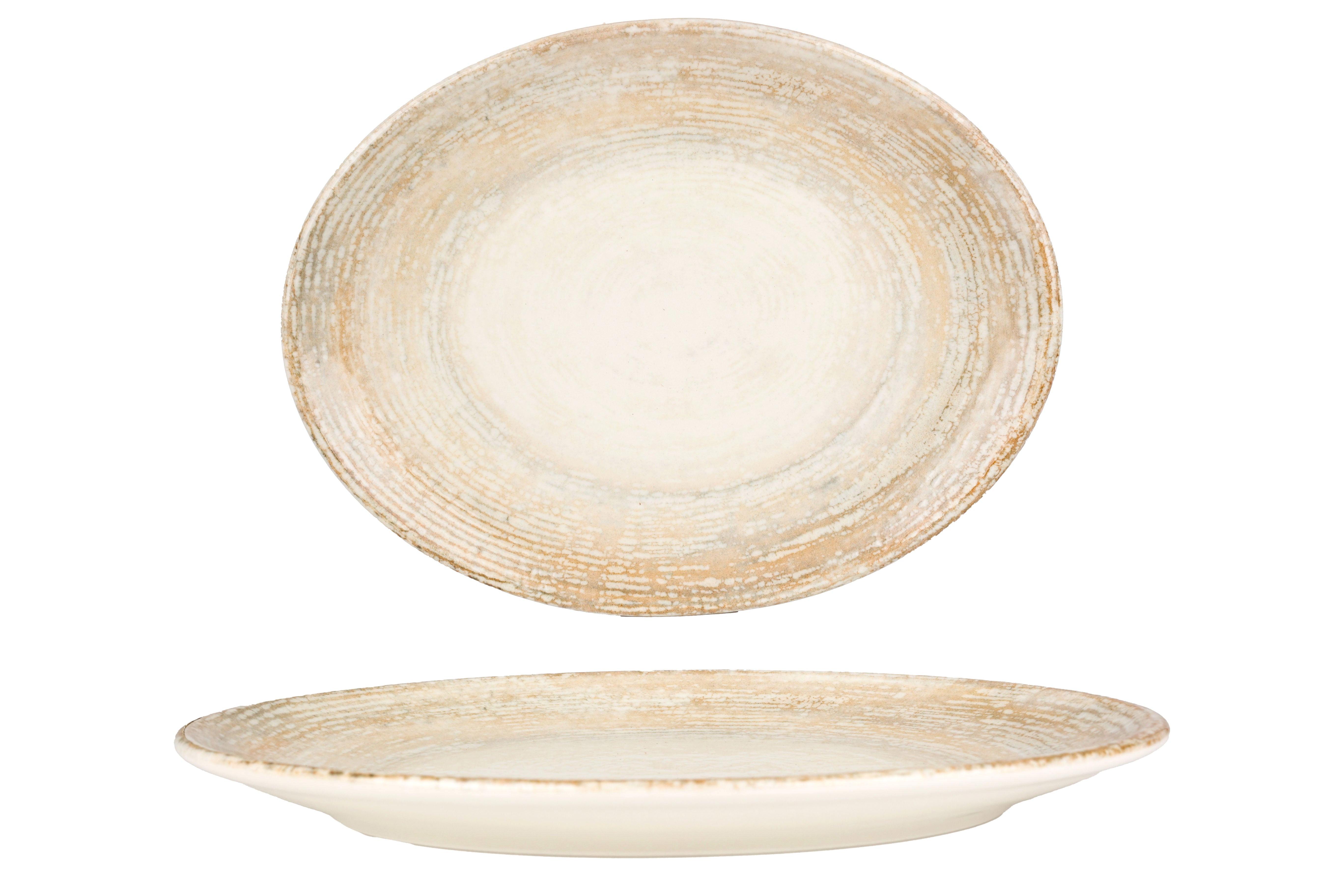 Bonna  Assiette de service - Patera -  Porcelaine - lot de 2 