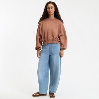 La Redoute Collections Kurzes Rundhals-Sweatshirt  